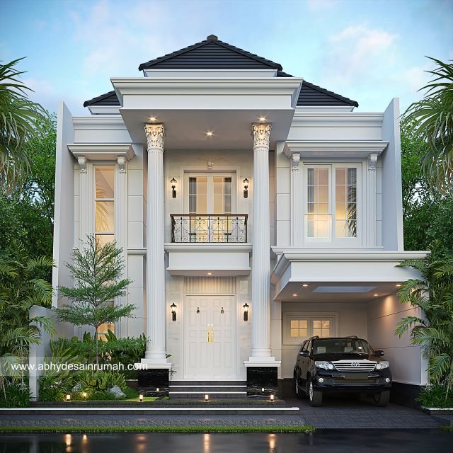 Thumb Desain Rumah  Klasik 2 Lantai Lebar 9 Meter Bapak Alam di Tangerang 