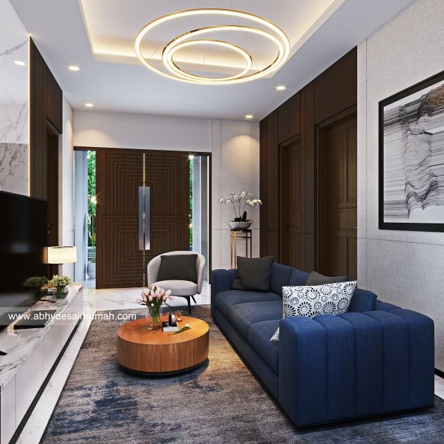 Desain Rumah  Modern 2 Lantai Lebar 10 Meter Bapak Maryadi di Denpasar, Bali - ADR0152 4