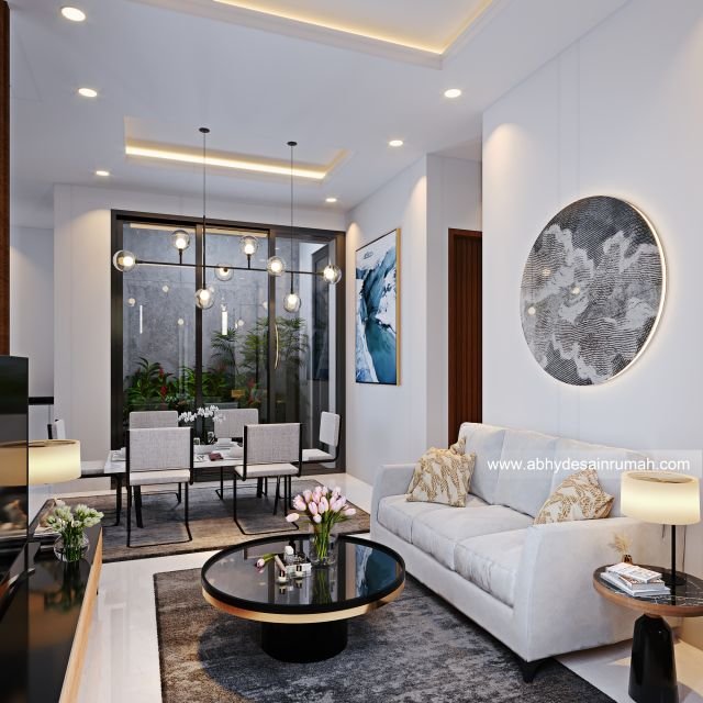 Desain Rumah  Modern 2 Lantai Lebar 8.8 Meter Bapak Ngakan di Denpasar, Bali - ADR0149 3